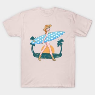 Surfing Barbie T-Shirt